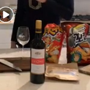 Try Leone Merlot wine with chilli flavoured chips